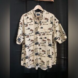 Vintage big&tall button up shirt